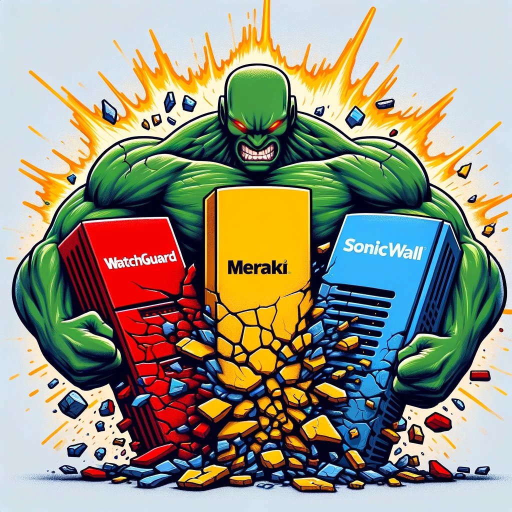 Firewalls Face-off: Meraki, WatchGuard, and&nbsp;SonicWall